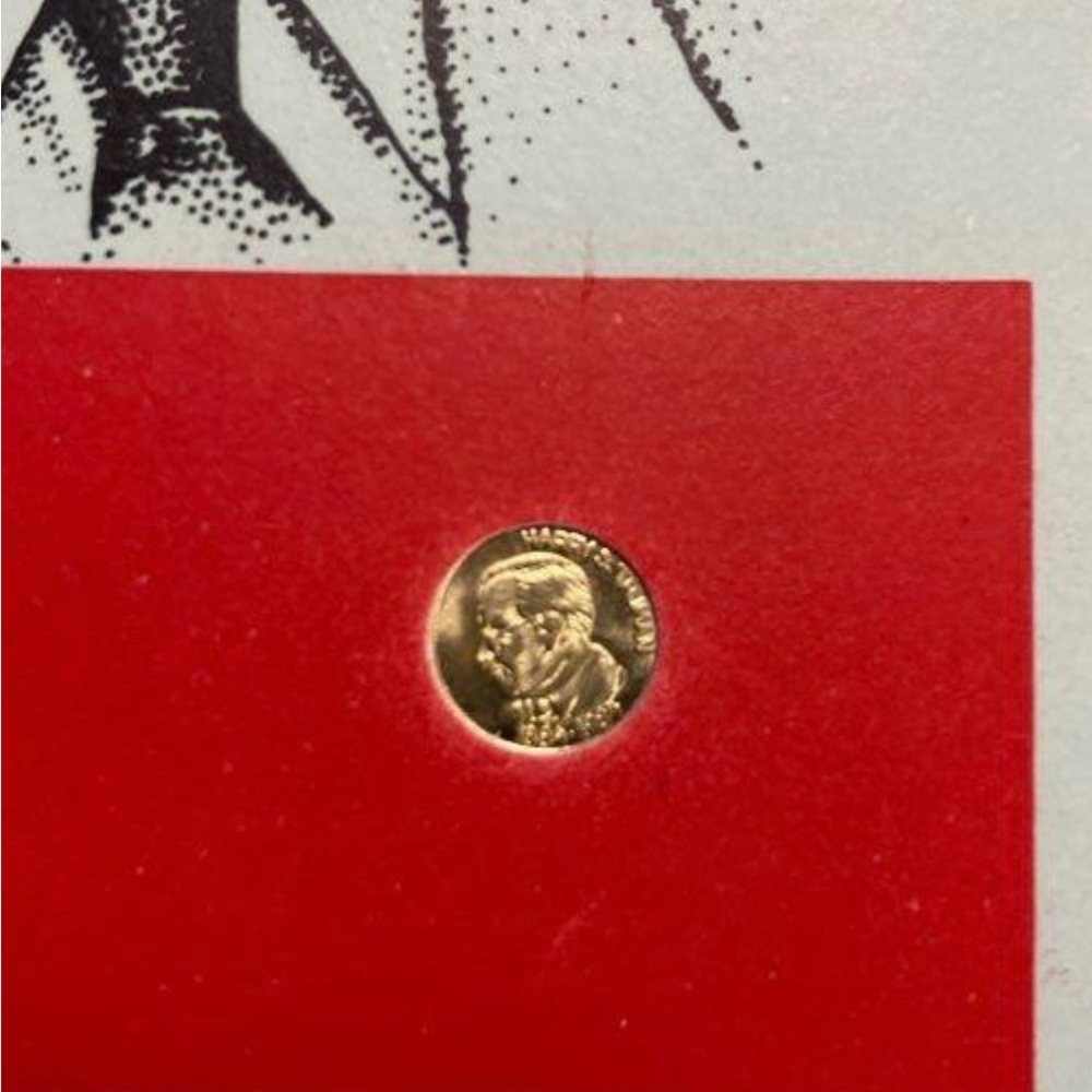 Harry S. Truman 14K Gold Piece 100th Birthday Commemorative - Picture 4 of 5